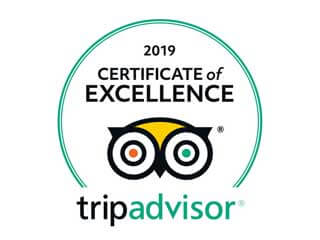 Award-2019 Tripadvisor Certificate of Excellence